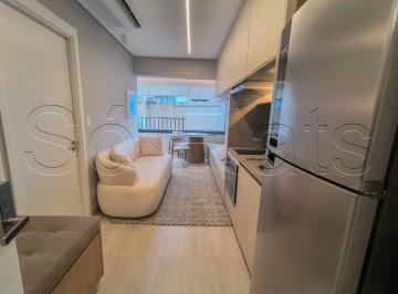 Apartamento · 40m² · 1 Quarto · 1 Vaga · Studio V3rso Jardins, flat disponível para locação contendo 40m², 01 dormitório e 01 vaga.