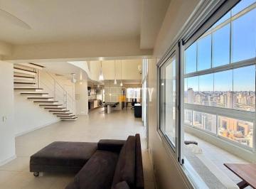 6c24a462a93a563f9ca181b628da63cece88dade · Apartamento Duplex com Vista Espetacular em Andar Alto com 130 m² à Venda na Melhor Localização do B