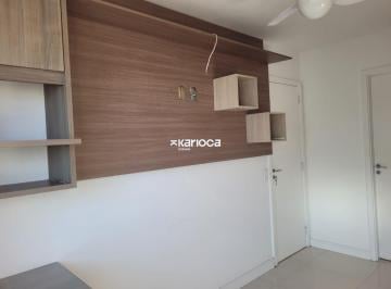 Apartamento · 60m² · 2 Quartos · 1 Vaga - KARIOCA IMÓVEIS · Apartamento 60m2 2 quartos, 1 suite Andar Médio Reformado Gleba A Recreio dos Bandeirantes