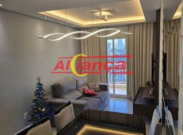 Apartamento · 58m² · 2 Quartos · 1 Vaga · Apartamento à Venda, 2 dormitorios (1 suíte), 1 vaga, Sacada | Vila Trabalhista - Guarulhos/SP