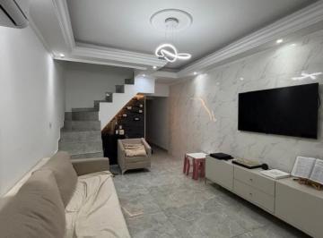 Casa · 190m² · 3 Quartos · 2 Vagas · Sobrado em Vila Nossa Senhora das Vitórias, Mauá/SP de 190m² 3 quartos à venda por R$ 901.008,00