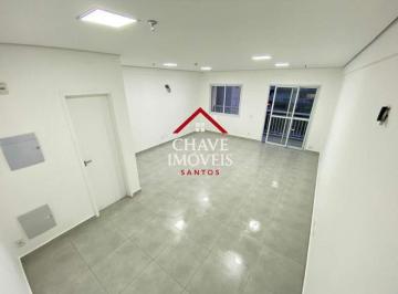 Comercial · 42m² · 1 Vaga · Sala em Vila Matias, Santos/SP de 42m² para locação R$ 2.000,00/mes