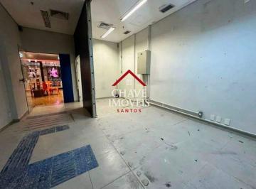 Comercial · 41m² · 1 Vaga · Ponto em Gonzaga, Santos/SP de 41m² para locação R$ 4.500,00/mes