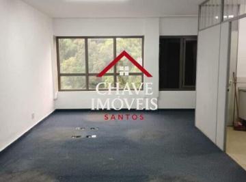 Comercial · 88m² · 1 Vaga · Sala em Centro, Santos/SP de 88m² para locação R$ 4.500,00/mes