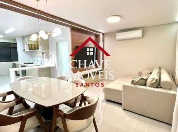 Apartamento · 74m² · 2 Quartos · 1 Vaga · Apartamento em Estuário, Santos/SP de 74m² 2 quartos para locação R$ 7.000,00/mes