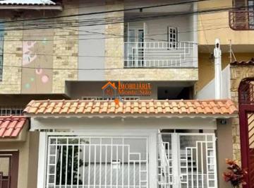 Casa · 187m² · 3 Quartos · 4 Vagas · Sobrado em Jardim Maia, Guarulhos/SP de 187m² 3 quartos à venda por R$ 1.010.000,00