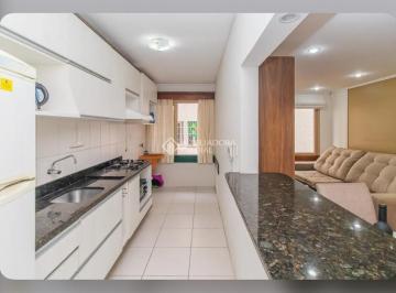 Apartamento · 66m² · 2 Quartos · Apto de 2 dorm., sala, cozinha americana, banheiro social, fica 3 ar condicionad
