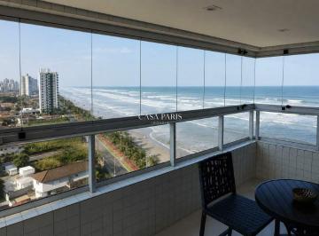 Apartamento · 63m² · 2 Quartos · 1 Vaga · Apartamento mobiliado com vista para o mar à venda no Solemar, Praia Grande