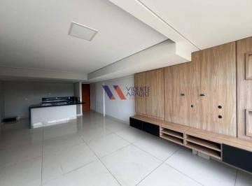 Sala conjugada · Apartamento 3 Quartos com Suíte e 4 Vagas de Garagem no Centro de Betim – Edifício Paestum
