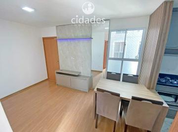 Apartamento · 44m² · 2 Quartos · 1 Vaga · Apartamento mobiliado á venda com 2 dormitórios com garagem bairro Bom Viver, Biguaçu