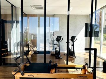 academia · Apartamento novo Locação no Alta Vista Jundiaí | 118 m² | Vista para a Serra do Japi