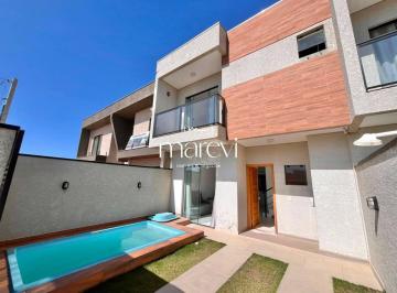 91d9cd52cd4ecb723c320a6d02202314aef4ce66 · Sobrado com 3 quartos e piscina Balneário Eliana - Guaratuba/PR