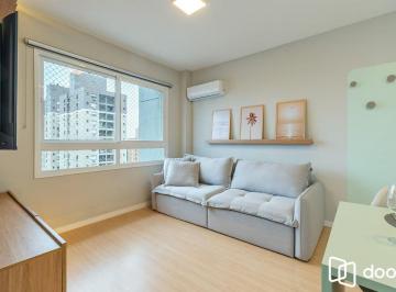Apartamento · 44m² · 1 Quarto · 1 Vaga · Apartamento 1 dormitório perto da PUCRS