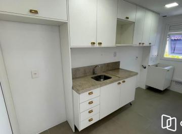 Apartamento · 53m² · 2 Quartos · 1 Vaga · Apartamento 2 dormitórios com suíte e churrasqueira no Jardim Lindóia – 53m²