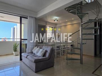 Apartamento · 207m² · 3 Quartos · 2 Vagas · Cobertura 3 quartos com 207m² - vista mar em Manaíra!!