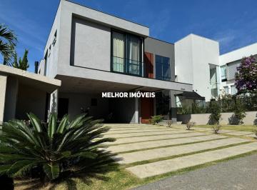 Casa · 400m² · 4 Quartos · 4 Vagas · Haras Rio do Ouro - Casa de alvenaria nova á venda com 4 suítes, 4 vagas no condomínio Haras Rio do