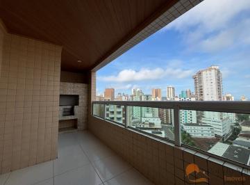 Apartamento · 65m² · 2 Quartos · 1 Vaga · Apartamento 2 Quartos com Suíte, Sacada Gourmet, Vista Mar - Guilhermina, Praia Grande/SP