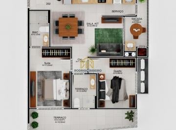 Apartamento · 90m² · 2 Quartos · Apartamento à venda - em Carvoeira