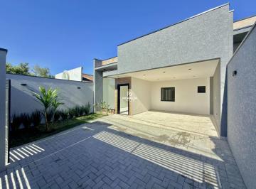 Casa em São José dos Pinhais - Parque da Fonte (CA03402) · Casa nova com 3 quartos, suíte e amplo quintal no Parque da Fonte