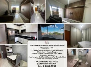 202608271416011890.png · Apartamento para Locação em Umuarama, Zona II, 2 dormitórios, 1 suíte, 2 banheiros, 1 vaga