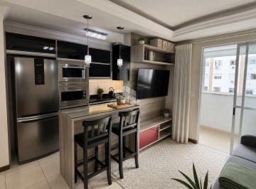 Apartamento · 48m² · 1 Quarto · 1 Vaga · Apartamento Mobiliado à Venda - Frente ao Shopping Continente e BR-101 | Fazenda