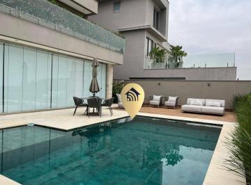 4c87d44215b7b0c28df40ab0ade7779e91d6543b · Casa à Venda no Residencial Villa Solaia | 575m² | 4 Suítes | Elevador | Piscina Aquecida em Pedra H
