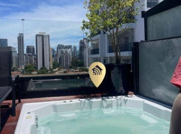 43e0f73e1da987baf4836b1424990aa1ea5197d6 · COBERTURA À VENDA NA CIDADE MONÇÕES | 110M² | 2 DORMITÓRIOS | 1 SUÍTE | 1 VAGA | CHURRASQUEIRA | ADE