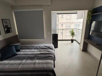 Apartamento de 1 quarto, São Paulo · AMPLO/ MOBILIADO