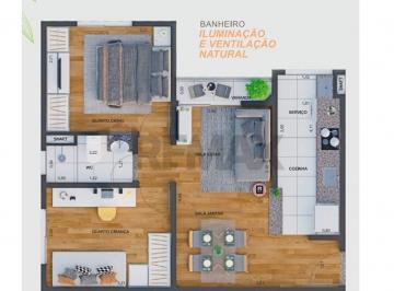 Apartamento · 48m² · 2 Quartos · 2 Vagas · RESIDENCIAL VERONA 6 - APARTAMENTOS DE 2 QUARTOS IMAGENS ILUSTRATIVAS - SALTINHO - PAULÍNIA/SP
