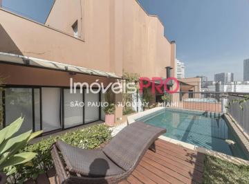 Apartamento · 190m² · 2 Quartos · 3 Vagas · Cobertura charmosa com varanda, quintal e localização estratégica no Brooklin