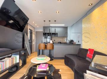 Apartamento · 40m² · 1 Quarto · 1 Vaga · Residencial Helbor Nun Vila Nova disponível para locação com 40m², 01 dorm e 01 vaga de garagem.