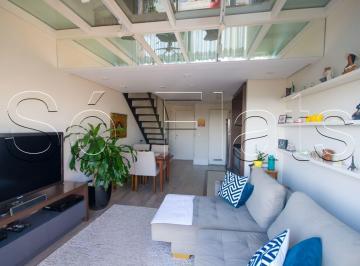 Apartamento · 70m² · 1 Quarto · 1 Vaga · Residencial Loft Park Ibirapuera, dusplex para locação contendo 70m², 1 dormitório e 1 vaga.