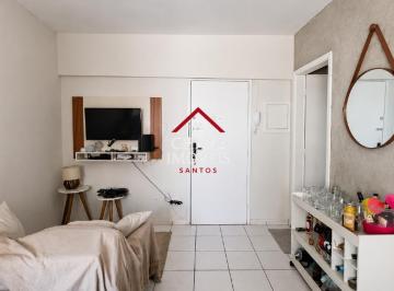 Apartamento · 34m² · 1 Vaga · Sala Living à venda no Itararé, São Vicente