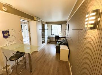 Apartamento · 37m² · 1 Quarto · 1 Vaga · Flat de 37m² no Itaim Bibi, integrado ao Kinoplex, próximo à Faria Lima e JK