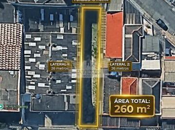 Terreno · 260m² · Terreno Comercial à Venda, 260m² - Jordanópolis, São Bernardo do Campo/SP.