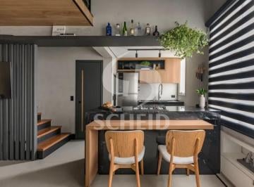 Apartamento · 50m² · 1 Quarto · 1 Vaga · Apartamento Moderno, mobiliado e Automatizado no Brooklin 50m²