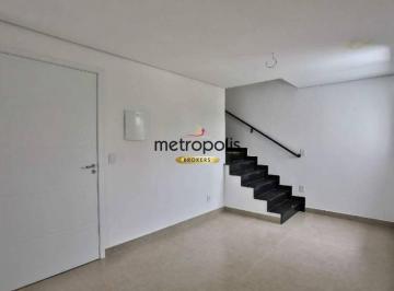 Sala · Cobertura com 2 dormitórios à venda, 99 m² por R$ 650.000,00 - Jardim Pilar - Santo André/SP