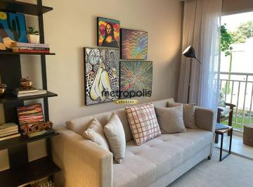 Sala · Apartamento com 2 dormitórios à venda, 48 m² por R$ 360.000,00 - Santa Terezinha - São Bernardo do C