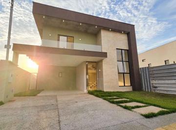 Casa · 183m² · 4 Quartos · 4 Vagas · Condominio Jardins Capri - Sobrado Novo com 4 Suítes e Piscina nos Jardins Capri – Senador Canedo