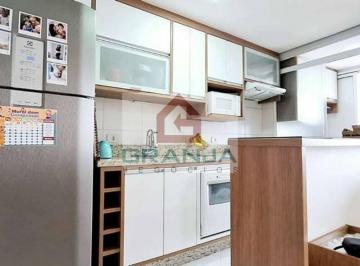b7d303fdd2a450741ece842521acb5187497950e · Apartamento com 3 dormitórios à venda, 60 m² por R$ 390.000,00 - Granja Viana - Carapicuíba/SP