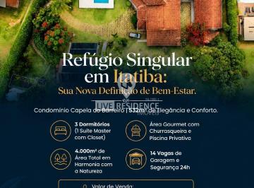 Casa · 532m² · 3 Quartos · 14 Vagas · Casa para venda em Capela Do Barreiro de 532.00m² com 3 Quartos, 1 Suite e 14 Garagens