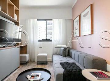 Apartamento · 57m² · 2 Quartos · 2 Vagas · Flat para venda em Itaim Bibi de 57.00m² com 2 Quartos, 1 Suite e 2 Garagens