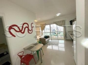 Apartamento · 42m² · 1 Quarto · 1 Vaga · Flat para alugar em Brooklin de 42.00m² com 1 Quarto, 1 Suite e 1 Garagem