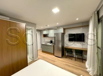 Apartamento · 30m² · 1 Quarto · Studio para alugar em Brooklin Paulista de 30.00m² com 1 Quarto e 1 Suite