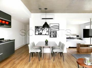 Apartamento · 63m² · 1 Quarto · 1 Vaga · Apartamento para alugar em Brooklin de 63.00m² com 1 Quarto, 1 Suite e 1 Garagem