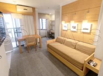Apartamento · 44m² · 1 Quarto · 1 Vaga · Flat para alugar em Campo Belo de 44.00m² com 1 Quarto, 1 Suite e 1 Garagem