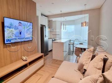 Apartamento · 55m² · 1 Quarto · 1 Vaga · Flat para alugar em Moema de 55.00m² com 1 Quarto, 1 Suite e 1 Garagem