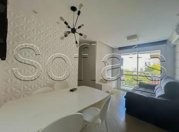 Apartamento · 45m² · 2 Quartos · 1 Vaga · Flat para alugar em Morumbi de 45.00m² com 2 Quartos, 1 Suite e 1 Garagem