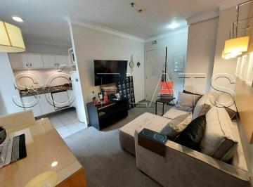 Apartamento · 44m² · 1 Quarto · 1 Vaga · Flat para alugar em Campo Belo de 44.00m² com 1 Quarto, 1 Suite e 1 Garagem