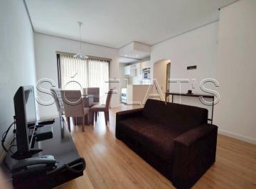 Apartamento · 52m² · 1 Quarto · 1 Vaga · Flat para venda em Moema de 52.00m² com 1 Quarto e 1 Garagem
